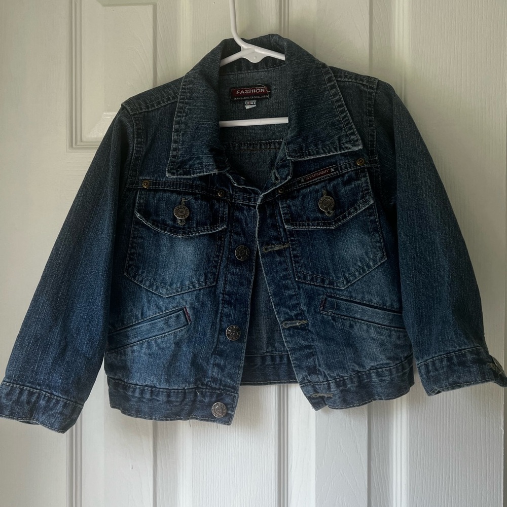 Kids Denim Jacket - Blue